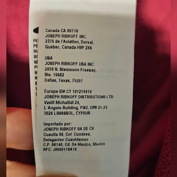 Joseph Ribkoff Pink Biker Jacket with Zip Details ,XL - Picture 15 of 15